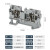 ST2.5弹簧式接线端子排 ST1.54610免螺丝阻燃ST导轨式端子 ST4100个