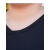恬钦30-40岁中青年男士胖子不显肚子衣服大码长袖V领T恤加肥加大男的 CV-OXO黑(加绒加厚) XL (160-175斤穿)