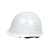 胜丽 玻璃钢安全帽施工地建筑工程透气劳保头盔 白色 BGXZ18 1顶装