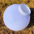 球形中华路灯灯罩螺口卡口亚克力柱子柱头圆球围墙户外防水外壳 (不发黄加厚)直径80CM灯罩