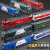 儿童合金火车玩具复古绿皮东风和谐号地铁高铁模型儿童小汽车玩具 和谐号火车头-红 (备)
