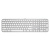 拆包罗技MX Keys S无线蓝牙键盘笔记本办公智能背光双模充电商用 MX Keys S白色+大桌垫 保证