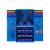 重型多功能五金加厚储物收纳工具柜工厂汽修车间用铁皮柜 蓝色 2层板+网板+3抽 含配件