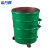 希万辉 120L铁桶颜色备注 户外环卫物业抗摔铁质垃圾桶XWH0007