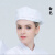 厨师帽子男女秋季透气服务员贝雷帽餐饮奶茶店餐厅厨房工作帽定制 黑白格 均码尺寸不可调节（5659cm）