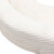 赫思迪格 工业吸油条（1条) 吸附棉条 清理围堵吸油棉条吸油栅 白色条20cm*3m JG-1762