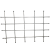 通风橱通风柜网格架铁架实验室玻璃纤维不锈钢架反应固定支架定制 4横0.9米*5竖0.75米)纤维棒