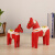 默然诺尔瑞典达拉木马摆件红色马木质玩具马创意饰品玩偶摆件北欧客厅装饰 瑞典达拉木马-小号7203A-01