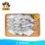 小船长 冷冻东海银鲳鱼 白鲳鱼 平鱼 1kg 7-9条 袋装 深海捕捞 火锅烧烤食材 鱼类 生鲜 海鲜水产