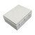 ABS塑料搭扣防水接线箱布线配电插座盒IP66 单位：个  500*400*200灰盖+安装板