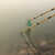 加厚杆双杆短节玻璃钢纤维伸缩杆自由定位超轻抄网竿全套 2.5米厚款3节双杆+礼品 0.3网眼