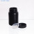 塑料大口圆瓶 塑料黑色试剂瓶 HDPE分装瓶光 广口塑料样品瓶 黑色大口500ml5个