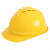 LISM安全帽V型国标透气建筑工程水电施工工人防护ABS头盔男 V型透气502C  黄色