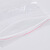 联嘉 PE透明自封袋加厚塑料袋密封袋塑料袋 宽5cmx长7cm×厚9丝 红边 1包（100个）