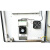 QHTX 5G专用机柜（双舱柜）300A开关电源、普通防盗锁