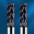 基克孚 MP550系列4刃钨钢铣刀硬质合金钢用刀CNC数控平底立铣锣刀 φ0.5*1*D4*50L-2F 