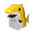 儿童恐龙纸箱玩具 可穿纸盒DIY手工制作幼儿园表演服装纸恐龙玩具 黄鲨鱼