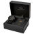 阿玛尼（ARMANI EXCHANGE）奢侈品潮牌男士手表石英硅胶表带45mm50m&行李牌礼盒套装 Black ONE SIZE