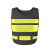 工品星GPX-BX5反光背心交通安全服反光马甲夜间施工环卫保洁工人园林绿化荧光衣黑网黄条(可定制）