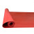 品之德 绝缘垫10kv高压橡胶板 配电室绝缘地毯防电橡胶板地垫绝缘胶垫 红色条纹 1米*5米*10mm厚