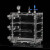 通闰工业透明亚克力真空箱手套箱小型干燥箱密闭实验室玻璃真空箱 透明亚克力色 非标定价格为参