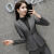慕淘 职业装女套装新款时尚气质名媛灰色高端西装女总裁西服正装工作服 单件灰色外套 S