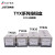 TAYEE上海天逸电器开关盒TYX1防水ABS 2位按钮盒2 3 4孔 TYX1S 1P TYX3(175*75*85)