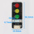 交通灯红绿灯LED电子套件机电技能制作实训技能DIY模块ph2.0接口 ph2.0交通灯模块
