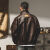 汀梵娜适合春秋季20-30岁穿的机车皮夹克美式经典复古软皮衣男宽松服硬 棕色高品质 m