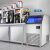 制冰机90/100/120公斤商用奶茶店大型产量自动方冰块制作机 60冰格90公斤出冰量 接入自来水 风冷