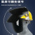 电焊面罩安全帽式焊工防护面具防烤脸全脸头戴式焊帽面屏防护罩约 黄安全帽+支架+透明屏