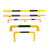 ZUIDIDU型钢管挡车器停车位车挡车轮定位器M型防撞护栏汽车隔离限位器 M型76*1300*600*2.0厚