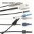 丰应子 塑料光纤跳线 HFBR4503-HFBR4513变频器光纤连接器1米 FYZ-HR19