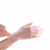 易美丽诺 LK3109一次性透明PVC手套餐饮加工手套防水防油污清洁手套100只/盒无粉透明L码