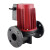 上海热水循环泵暖气锅炉地暖地热管道泵220v大功率屏蔽泵 550瓦1.5寸圆法兰口