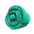 鸣固 尼龙绳 塑料绳 耐磨物流绳户外手工编织货车捆绑绳绿色绳子 10mm（100米/捆）