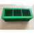 忽风混凝土塑料试模抗渗砼100三联水泥模150方试块盒砂浆70.7试块模具 70.7砂浆(绿色ABS加厚)