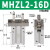 定制SMC型顺荣夹爪气缸气动手指MHZL2-10/16/20/25-D/S长行程型带 SR-MHZL2-10D