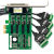 (精选）宇泰UT-794i pci-e转4口RS485/422串口卡 光电隔离PCIE串口扩展卡