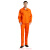 胜丽7035焊接工作服耐磨炼钢厂劳保服装上衣+裤子套装橘黄色4XL码1套装