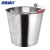 海斯迪克 gnjz-1515 不锈钢提水桶 特厚铁桶 手提桶大容量加油站提水桶大水桶饲料桶洗车桶 带磁32cm