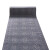 兰诗（LAUTEE）WSD0011 PVC压花地毯酒店走廊迎宾整铺耐脏防滑地垫 灰色 宽1.2m*长1.8m