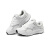 斯凯奇（Skechers）2024夏季新款女子休闲跑步鞋轻质吸震高回弹运动鞋 白色/银色/WSL 37