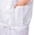 比鹤迖 BHD-2649 夏季无尘防护工作服分体短袖套装 粉色4XL 1套