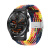 适用Ticwatch手表GTX表带GTA编织尼龙GTK/GTH透气腕带CXB01/02/05/07 尼龙款-彩虹色 Ticwatch E/E3-20mm