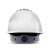 梓萤岔ABS国标安帽男工地领导电力工程施工透气白色头盔定制 YD-OT欧式透气蓝色(舒适旋钮帽