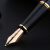 毕加索（pimio） 钢笔14K金笔尖89慕尼黑爵士系列金笔男女士商务办公礼品签字笔 纯黑14k金笔