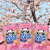 明治（Meiji）小熊饼干草莓夹心儿童零食饼干蛋糕休闲食品小零食 独立包装50g