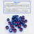 TEFRA-PRO液相色谱进样瓶盖垫9-425T143带孔蓝盖含红膜白胶垫片100个/包
