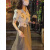 索黛妍连衣裙套装女装小个子套装裙女2022年夏季新款韩版刺锈上衣+法式 杏色上衣 s